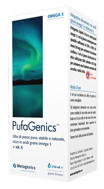 Metagenics Pufagenics Integratore Liquido Limone 210 ml