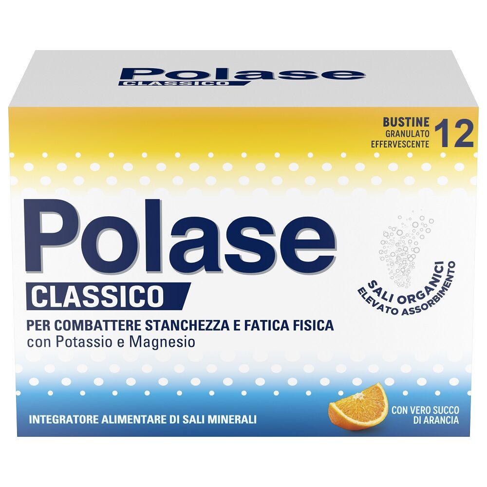 Polase Classico Integratore Sali Minerali Con Magnesio e Potassio Gusto Arancia