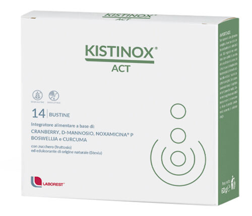 Laborest Kistinox Act Integratore Vie Urinarie 14 Bustine