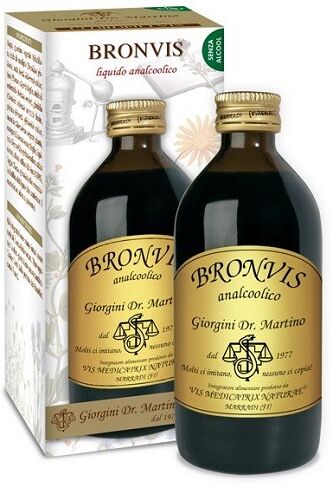 Giorgini Dr.  Bronvis Liquido Analcolico Integratore Benessere Naso e Gola 200 ml