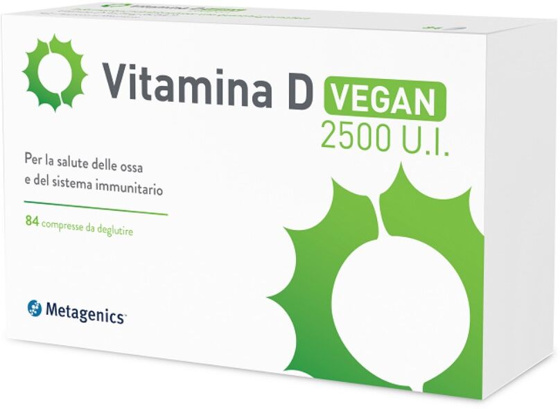 Metagenics Vitamina D Vitamina D 2500 Ui Vegan 84 Compresse