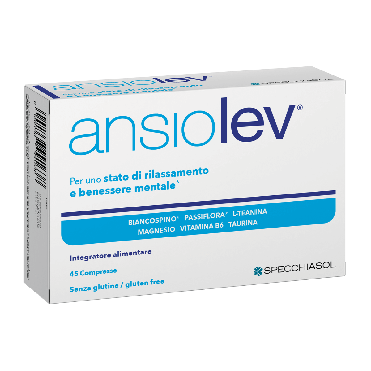 Specchiasol Ansiolev 45 Compresse Nuova Formula