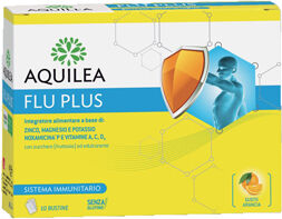 Aquilea Flu Plus Integratore Sistema Immunitario 10 Bustine