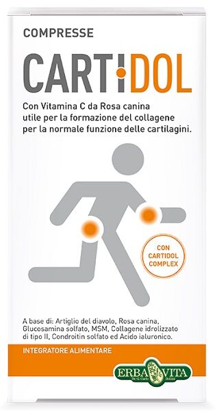 Erba Vita Cartidol Integratore Cartilagine 45 Compresse