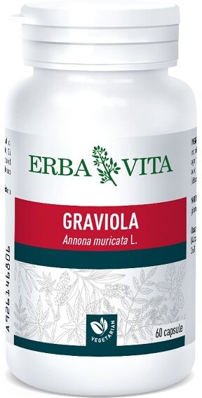 Erba Vita Graviola Integratore Flora Batterica Intestinale 60 Capsule