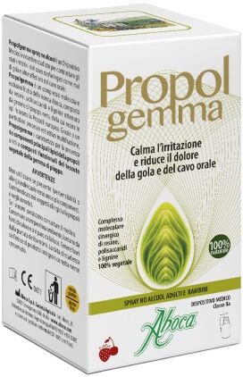 Aboca Propolgemma Spray No Alcool Adulti e Bambini 30 ml