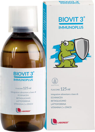 Laborest Biovit 3 Immunoplus Sciroppo Bambini 125 ml