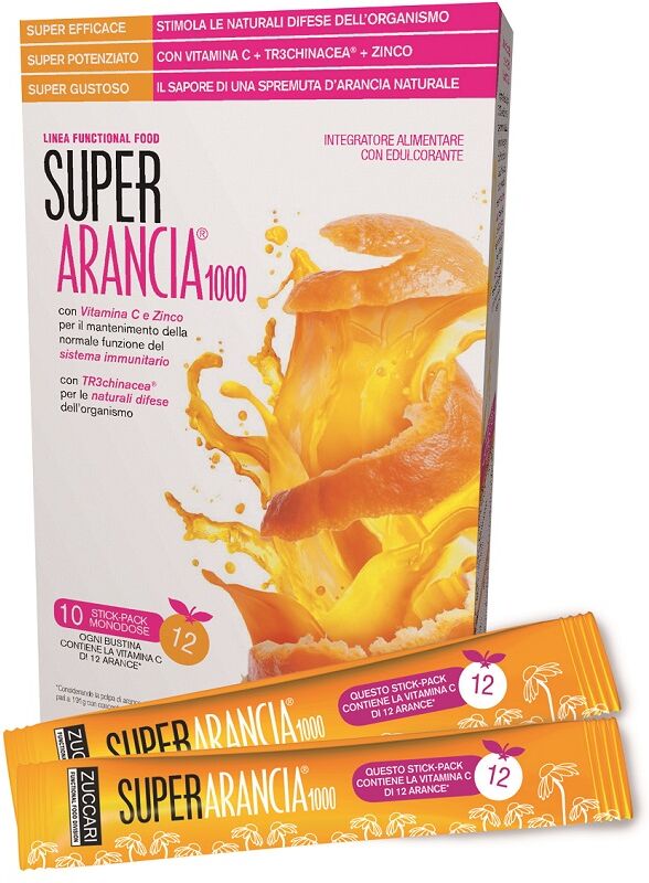 Zuccari Super Arancia 1000 Integratore 10 Bustine Stick