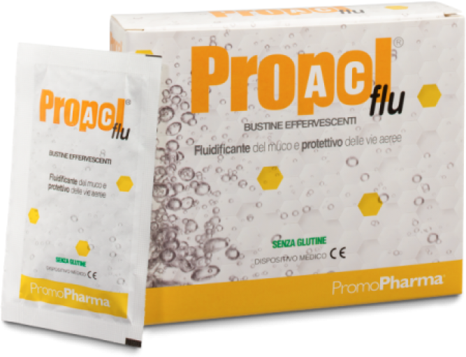 Promopharma Propol AC Flu 10 Bustine Effervescenti