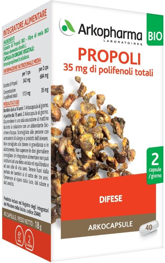 Arkopharma Propoli Bio 40 Capsule