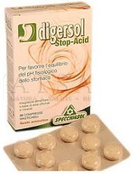 Specchiasol Digersol Stop-Acid Integratore Digestivo 20 Compresse