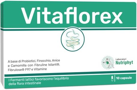 Vitaflorex Integratore di Fermenti Lattici 10 Capsule