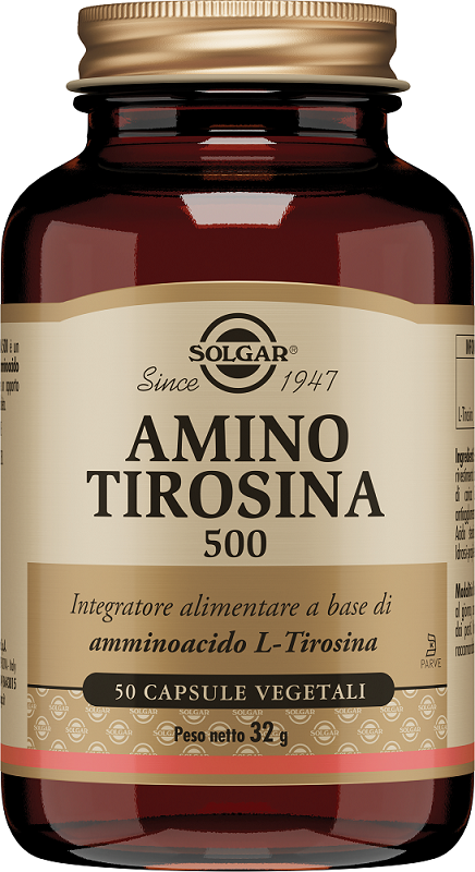 Amino Tirosina 500 50 Capsule Veg