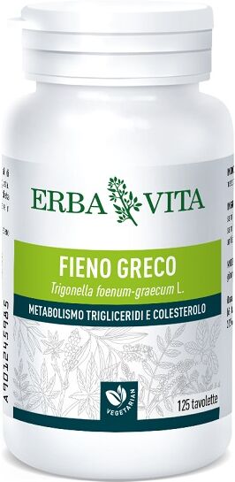 Erba Vita Fieno Greco 125 Tavolette