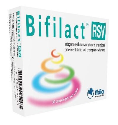 Fidia Bifilact RSV Integratore Fermenti Lattici Vivi 30 Capsule