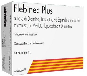 Flebinec Plus 14 Bustine 4 g