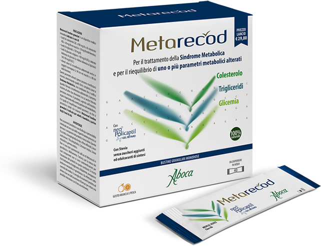 Aboca Metarecod 40 Bustine Granulari