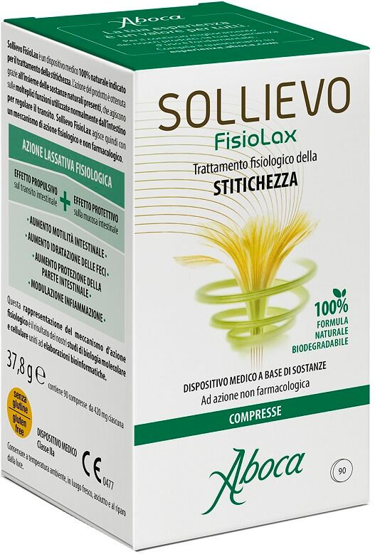 Aboca SOLLIEVO FISIOLAX 90 COMPRESSE