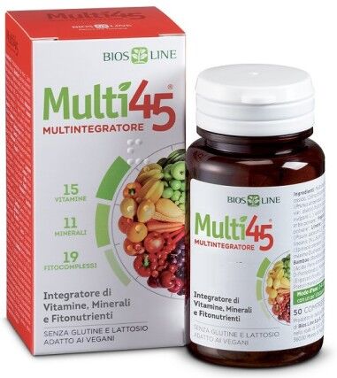 Bios Line Bio45 (Multivitaminico, multiminerale, multivegetale, certificato Bio)