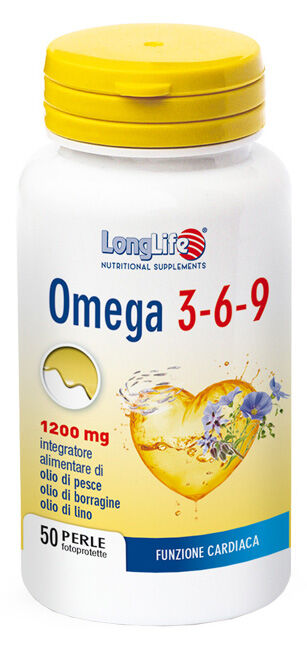 Longlife Omega 3-6-9 (1200mg)