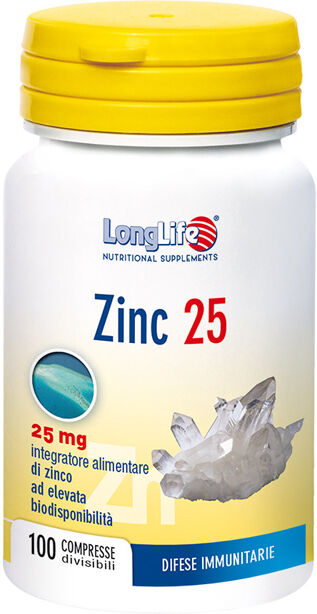 Longlife Zinc 25mg