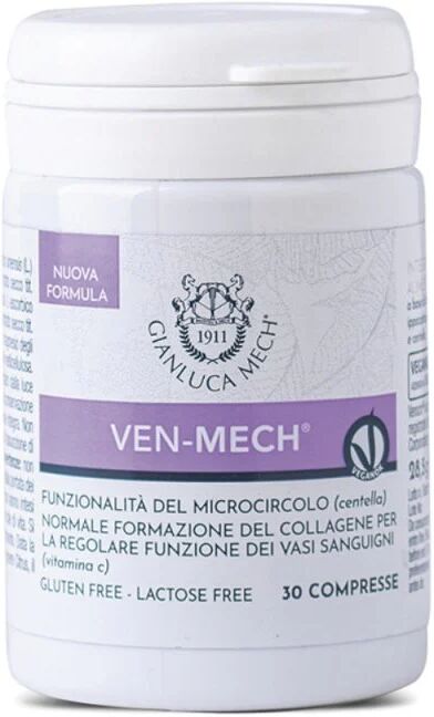 Gianluca Mech Tisanoreica Gianluca Mech Integratori per Vene e Circolazione Ven-Mech 30 Compresse