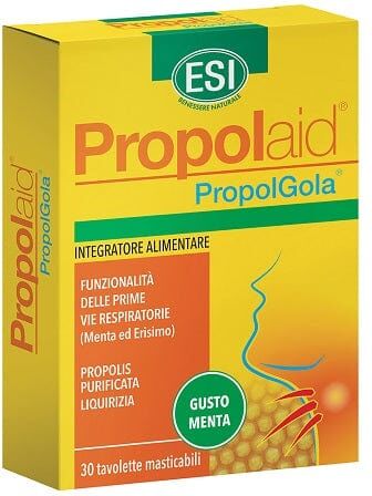 ESI Propolaid Propolgola Masticabile Gusto Menta 30 Tavolette