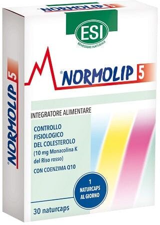 ESI Normolip 5 Con Riso Rosso 30 Naturcap