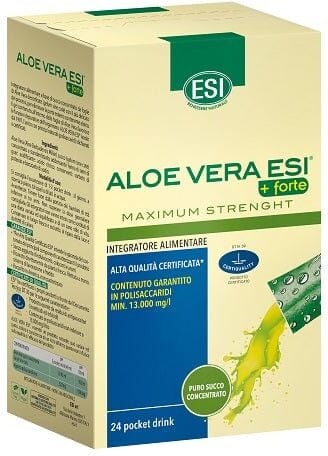 ESI Aloe Vera Succo +Forte 24 Pocket Drink