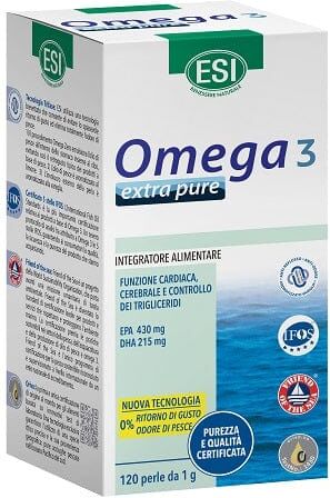 ESI Omega 3 Extra Pure 120 Perle Da 1 g