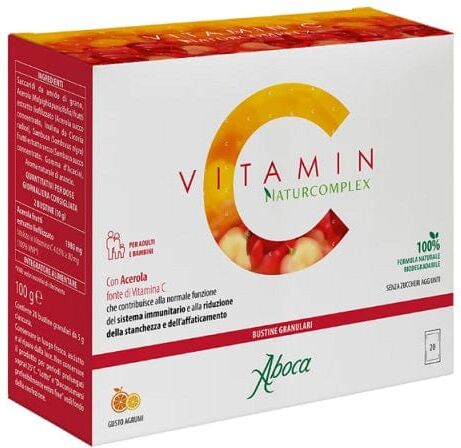 ABOCA Vitamin C Naturcomplex 20 Bustine Da 5 g