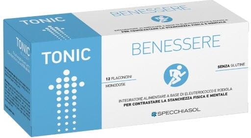 SPECCHIASOL Tonic Benessere 12 Flaconcini Da 10 Ml