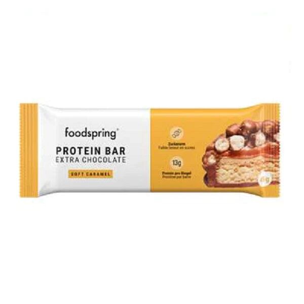 FOODSPRING Protein Bar Extra Cioccolato E Caramello Morbido 45 g