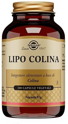 SOLGAR Lipo Colina 100 Capsule Vegetali