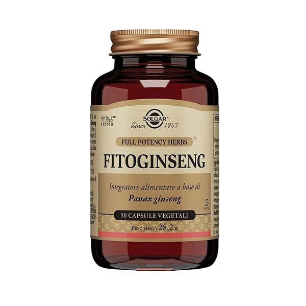 SOLGAR Fitoginseng 50 Capsule Vegetali