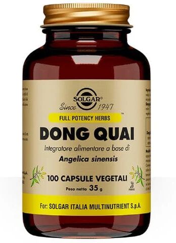 SOLGAR Dong Quai 100 Capsule Vegetali