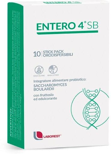 LABOREST Entero 4 Sb 10 Stick Pack Orodispersibili