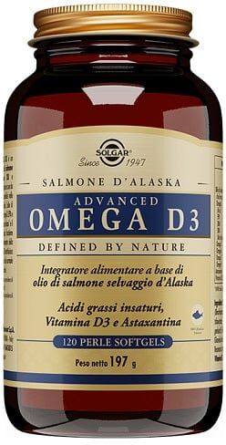 SOLGAR Advanced Omega D3 120 Perle Softgels