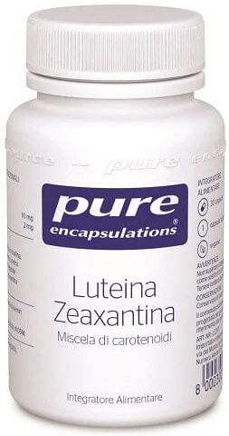 Pure Luteina Zeaxantina Miscela Di Carotenoidi 30 Capsule