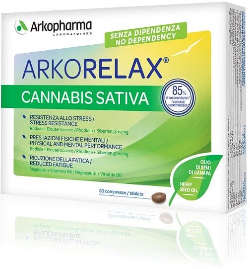 ARKOPHARMA Arkorelax Cannabis Sativa 30 Compresse