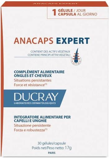 DUCRAY Anacaps Expert Capelli e Unghie 30 Capsule