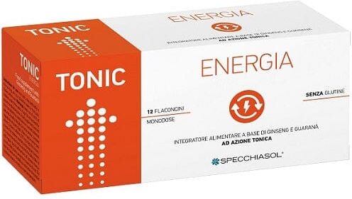 SPECCHIASOL Tonic Energia 12 Flaconcini Da 10 Ml