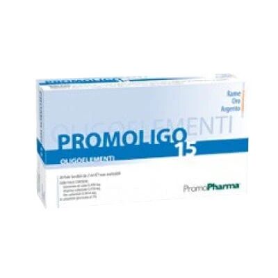 PROMOPHARMA Promoligo 15 Cu/au/ag 20 Fiale Da 2 Ml