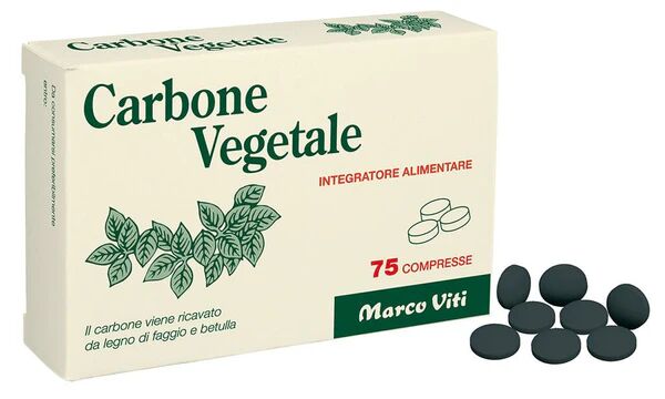 MARCO VITI Carbone Vegetale 75 Compresse