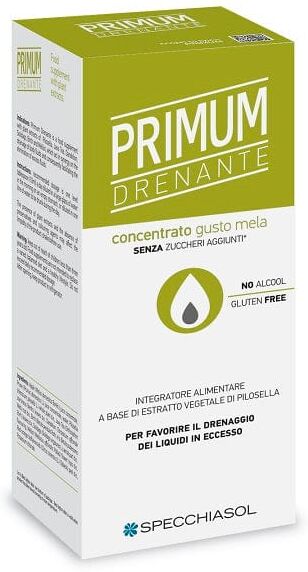 SPECCHIASOL Primum Drenante Gusto Mela 250 Ml