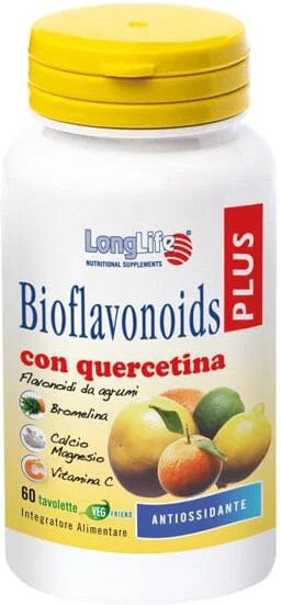 LONGLIFE Bioflavonoids Plus Con Quercetina Integratore 60 Tavolette