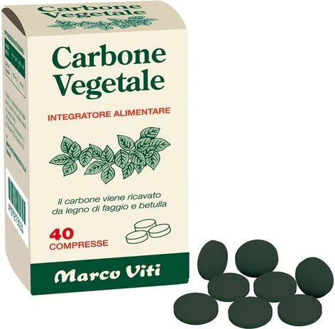 MARCO VITI Carbone Vegetale 40 Compresse