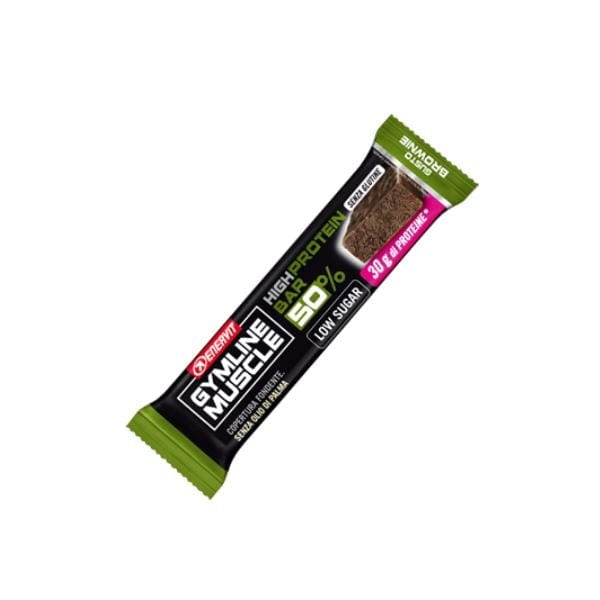 ENERVIT Gymline Muscle High Protein Bar 50% Gusto Brownie 1 Pezzo