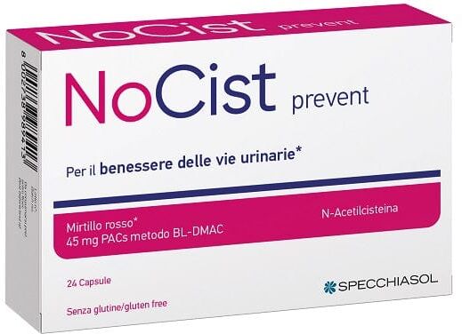 SPECCHIASOL Nocist Prevent 24 Capsule Vegetali