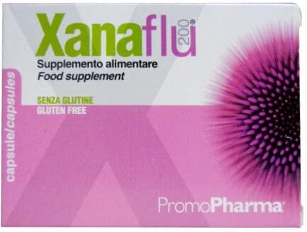 PROMOPHARMA Xanaflu 200 Integratore 20 Capsule